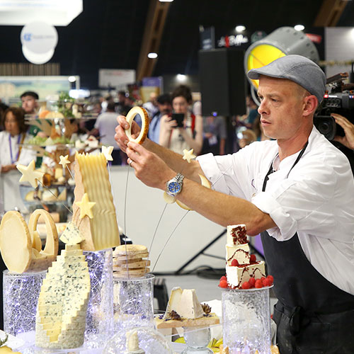 The Mondial du Fromage and Dairy Products, at the Parc Expo in Tours from September 14 to 16, 2025.