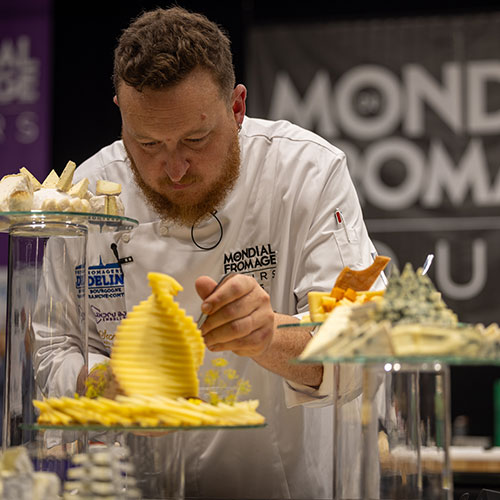The Mondial du Fromage and Dairy Products, at the Parc Expo in Tours from September 12 to 14, 2027.