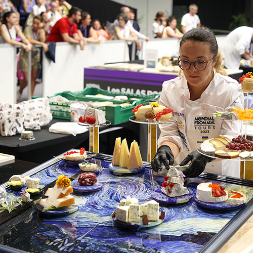 The Mondial du Fromage and Dairy Products, at the Parc Expo in Tours from September 14 to 16, 2025.