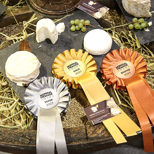 Le Mondial du Fromage et des Produits Laitiers, au Parc Expo de Tours du 14 au 16 septembre 2025.